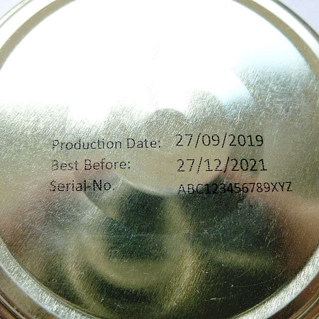 Metall Deckel Metall bedrucken