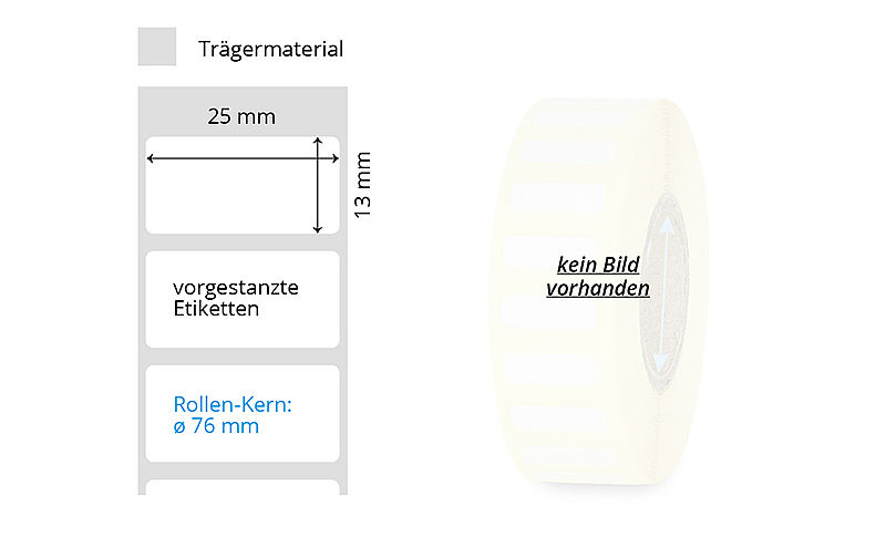 weisse Bezeichnungsetiketten aus Kunststoff