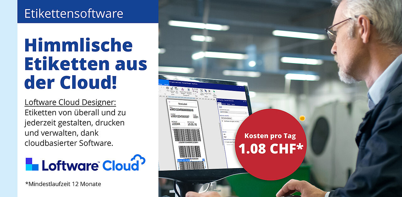 Loftware Cloud Designer Etikettensoftware