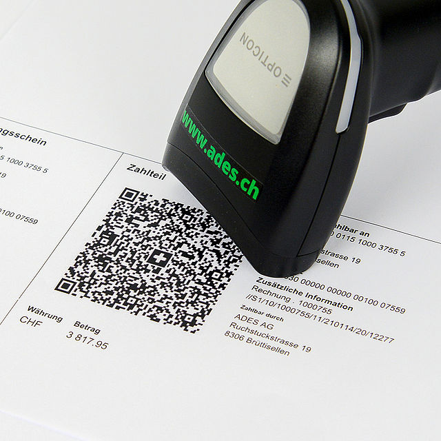 SwissQR-Code scannen