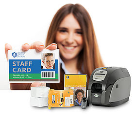 Plastikkartendrucker für Ausweise