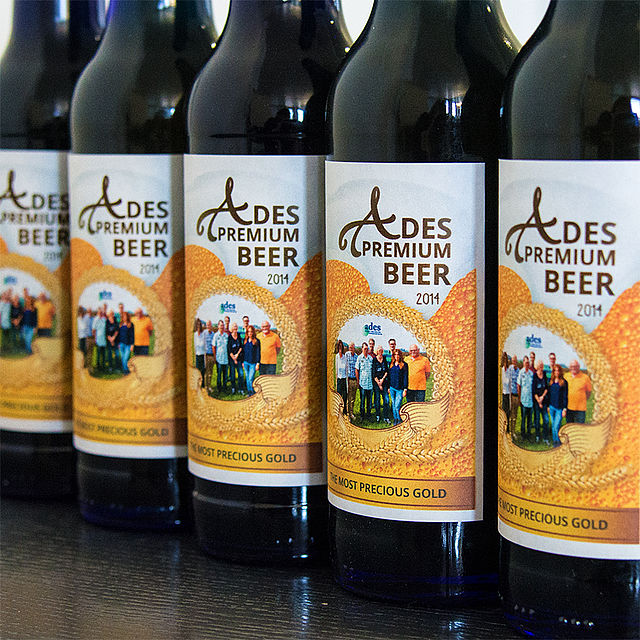 Individuelle Flaschenetiketten drucken Bier-Etikette