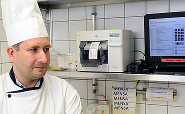 Etikettierlösung Kantine Kantonsspital Glarus Lebensmittel-Etiketten-Lösung Kantonsspital Glarus