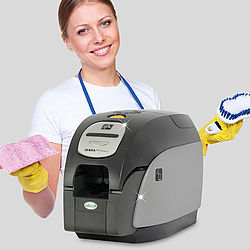 Reinigungs- und Pflegeset für Kartendrucker