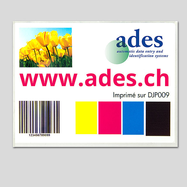 DJP009 Kunststoff-Etiketten