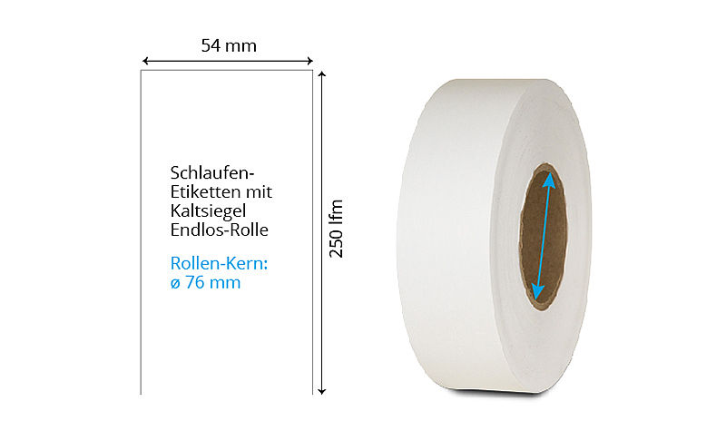 Thermodirekt Schlaufenetiketten