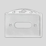 transparente Kartenhalter aus Hartplastik für Ausweise