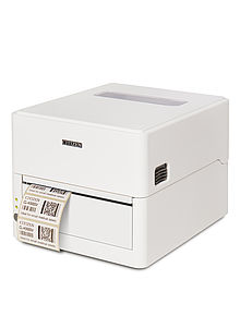 Etikettendrucker mit antibakteriellem Gehäuse