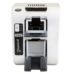 Ausweisdrucker EasyBadge Pronto 100 front