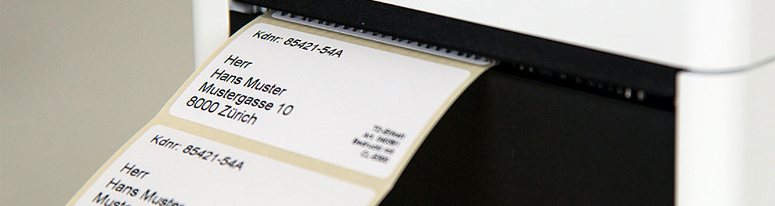 Adressetiketten selber drucken Drucker für Adressetiketten