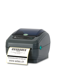 Zebra GK420D Etikettendrucker front