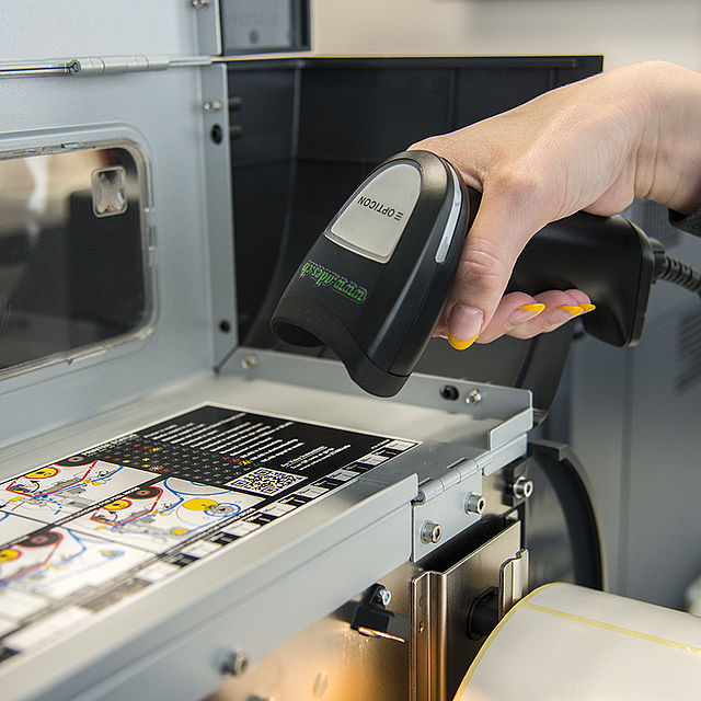 Geräte-Infos scannen