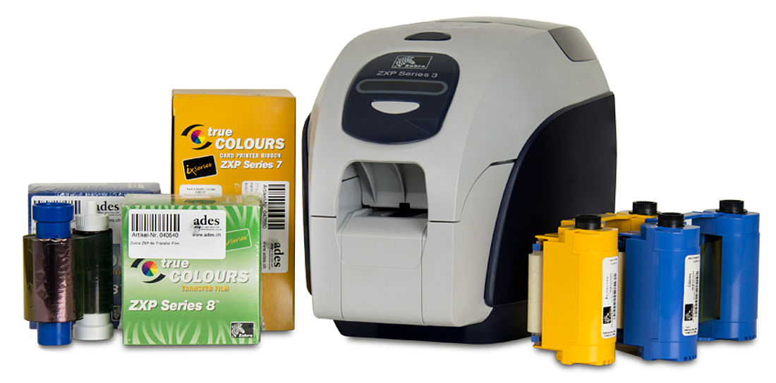 Farbbandkassetten für Kartendrucker