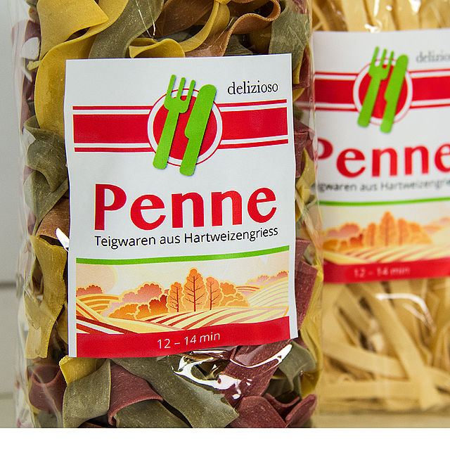 Inkjet Etiketten für Lebensmittel