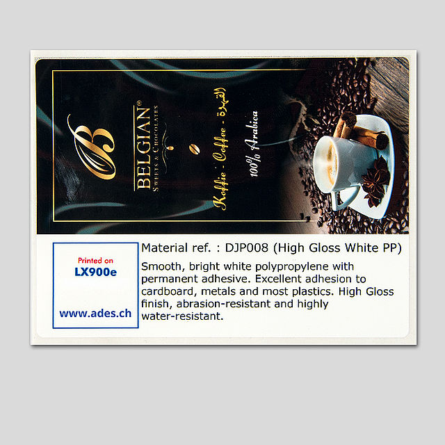 DJP008 Kunststoff-Etiketten