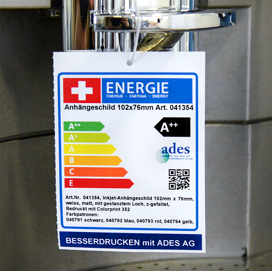 Anhängeschilder aus Papier