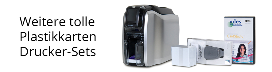 Plastikkartendrucker-Sets