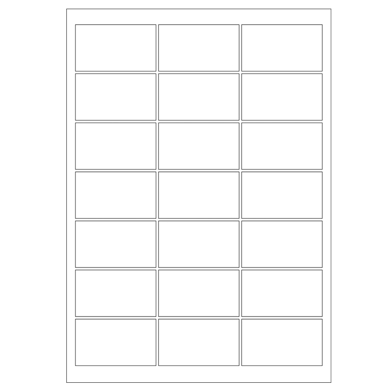 Textiletiketten auf A4 Bogen