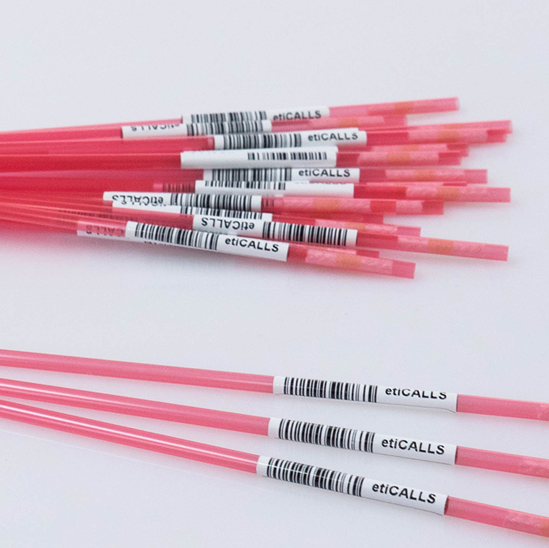 Etiketten für Laborröhrchen