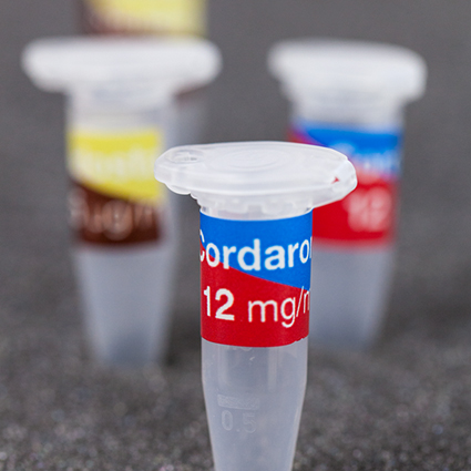 Laboretiketten selber farbig bedrucken