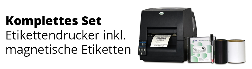 Bedrucken Sie eigene magnetische Etiketten