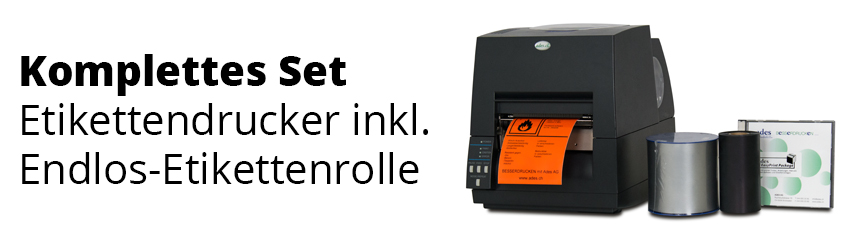 farbige Typenschilder bedrucken und auf Wunschgrösse schneiden