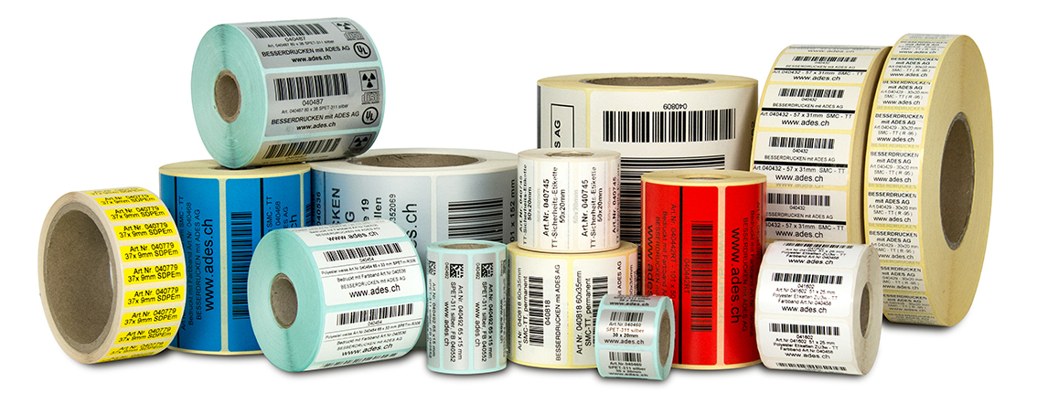 Etiketten für Zebra-Drucker