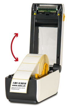 Thermodirektdrucker ZD410 offen